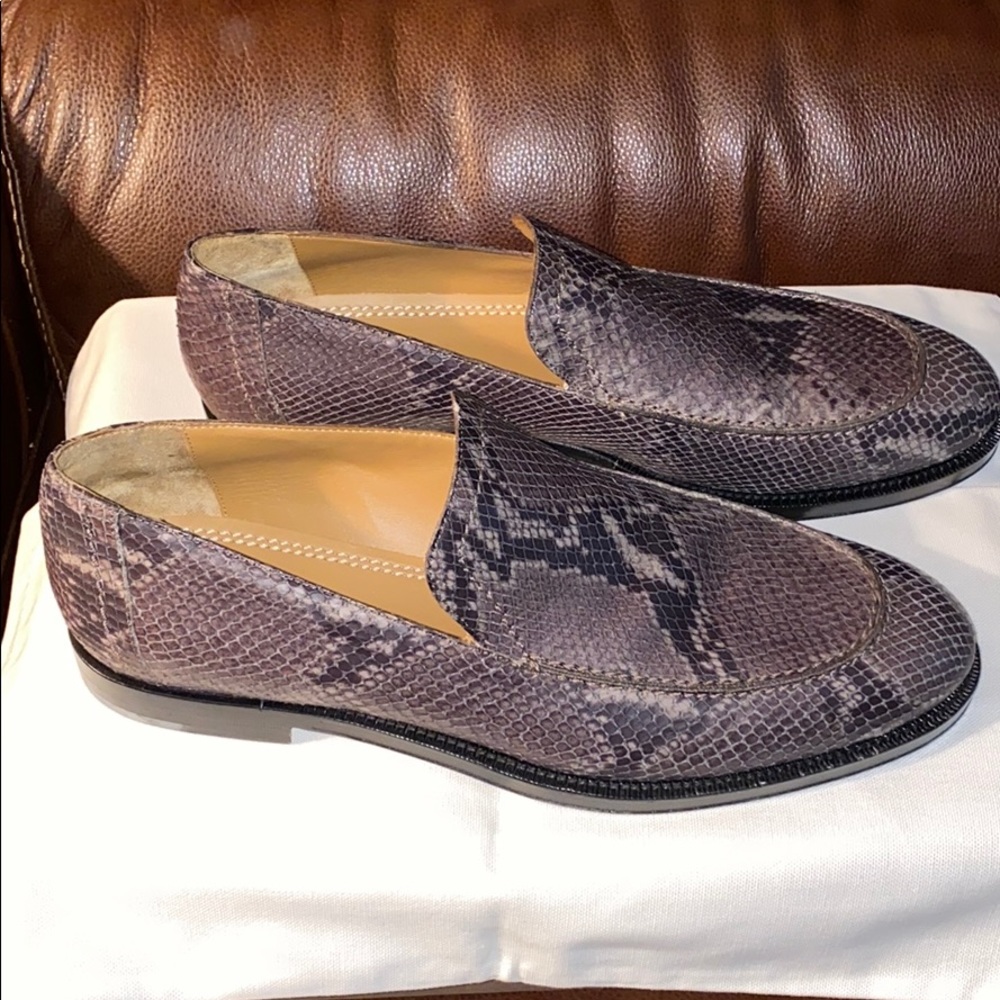 Jimmy Choo— Mens alligator loafer